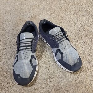 On Men's Black and Gray Athletic Shorts